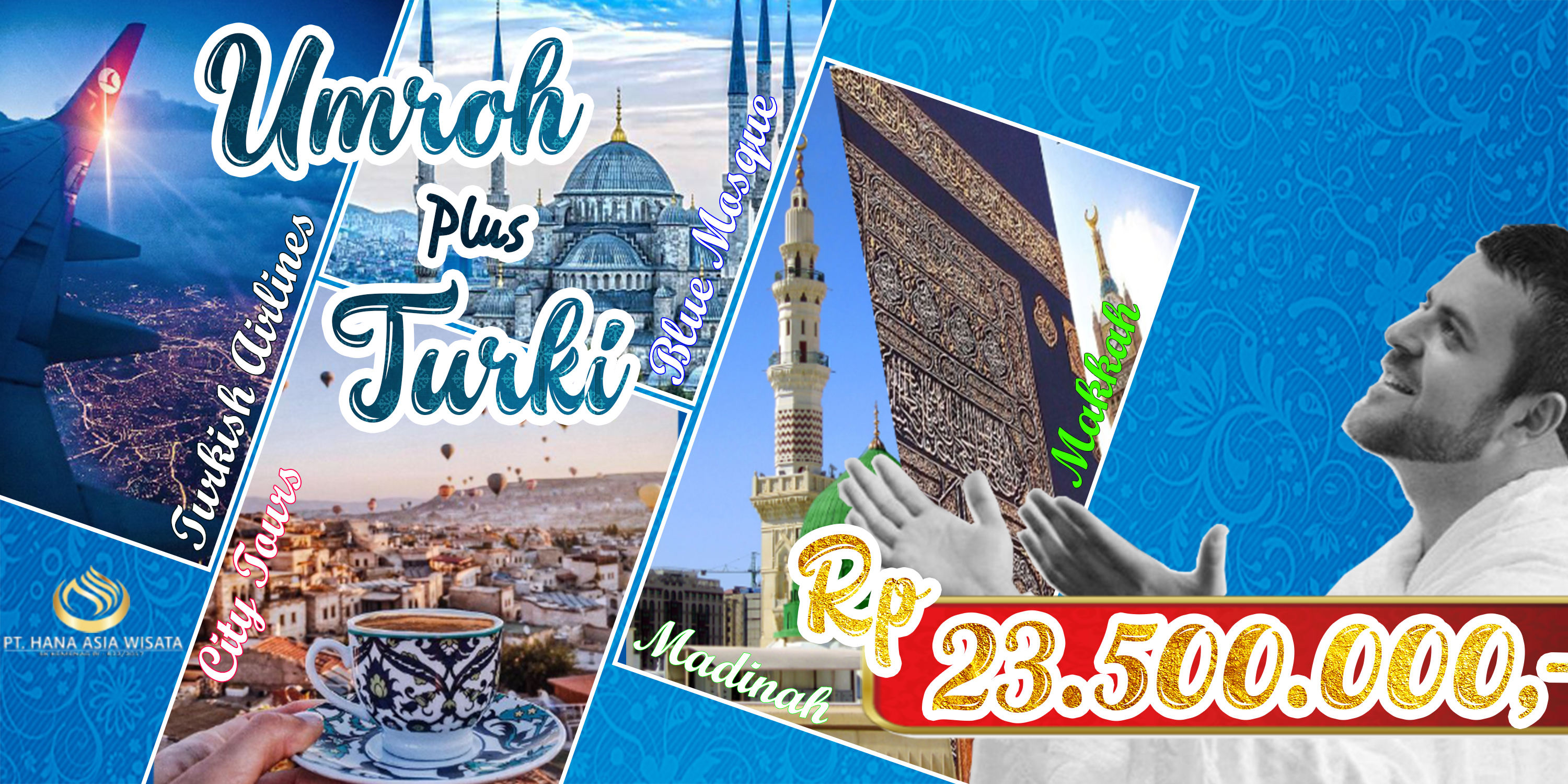 Paket Umroh Plus Turki 2018